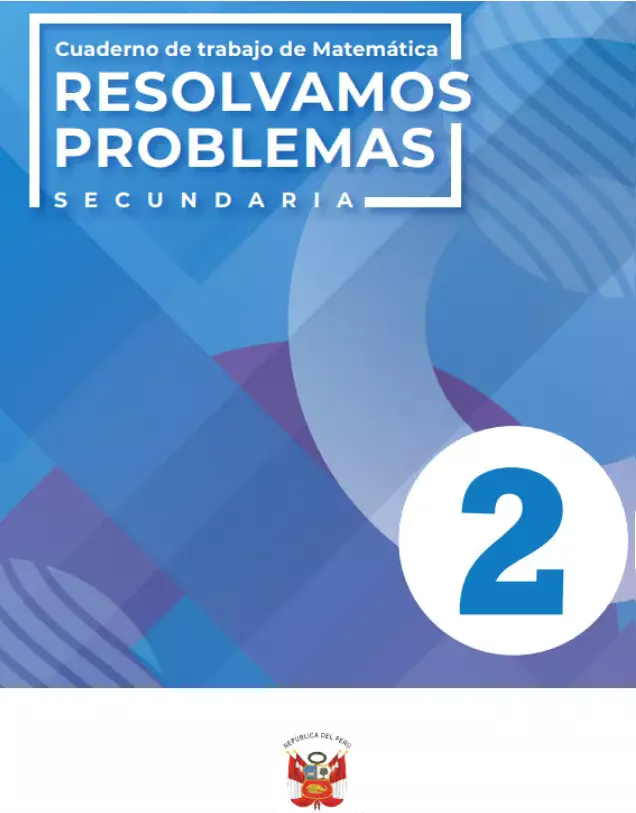 Libro de Resolvamos Problemas Matemáticas segundo grado de Secundaria