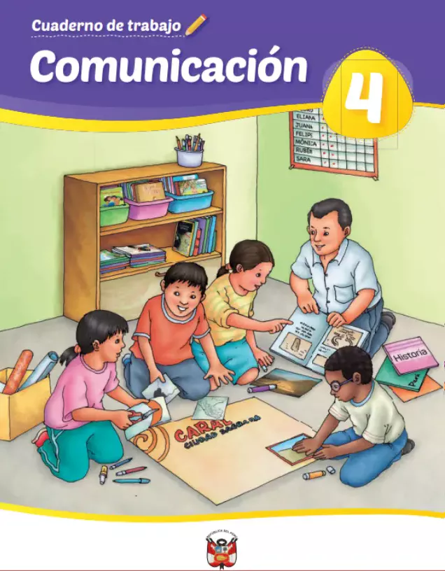Libro de Comunicación Cuarto Grado de Primaria